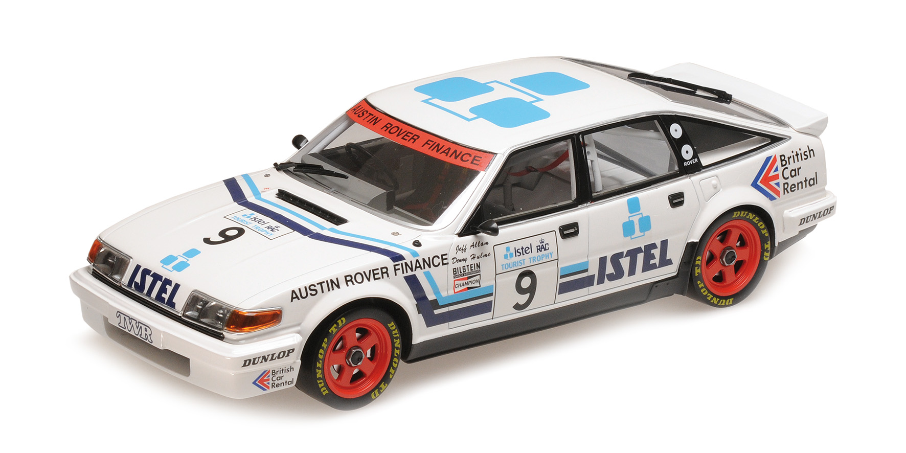 ROVER VITESSE - ISTEL - ALLAM/HULME - WINNERS TOURIST TROPHY SILVERSTONE 1986