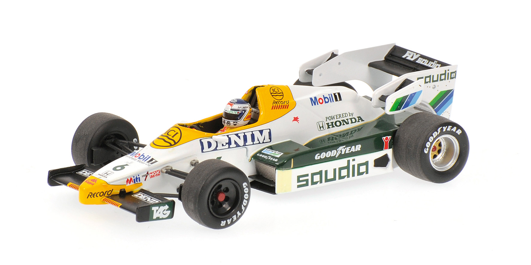 WILLIAMS HONDA FW09 - KEKE ROSBERG - WINNER USA GP - 1984
