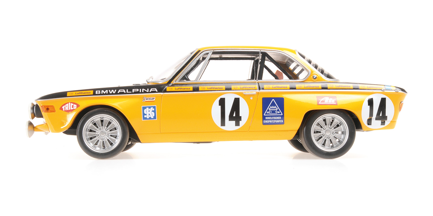 BMW 2800 CS - BMW ALPINA - HUBER/KELLENERS - WINNERS 24H SPA-FRANCORCHAMPS 1970