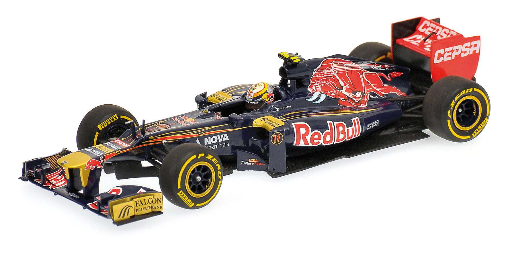 SCUDERIA TORO ROSSO STR7 - JEAN-ERIC VERGNE - 2012