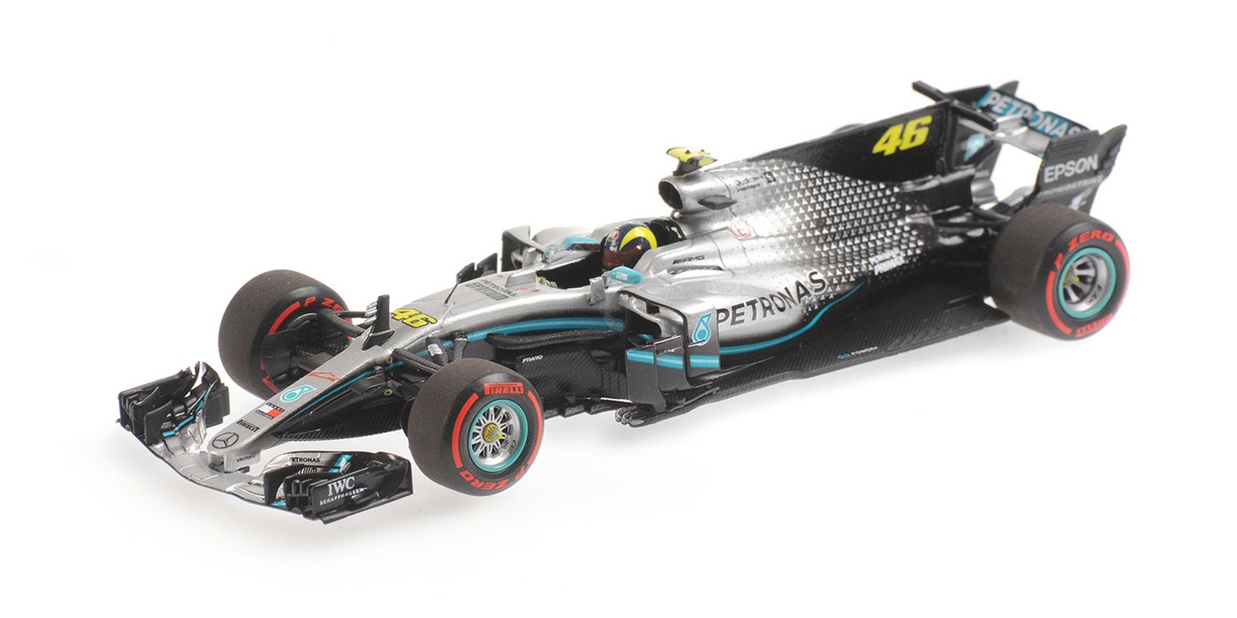 MERCEDES-AMG PETRONAS MOTORSPORT F1 W08 EQ POWER+ - ROSSI - RIDE SWAP 10 DECEMBER VALENCIA 2019