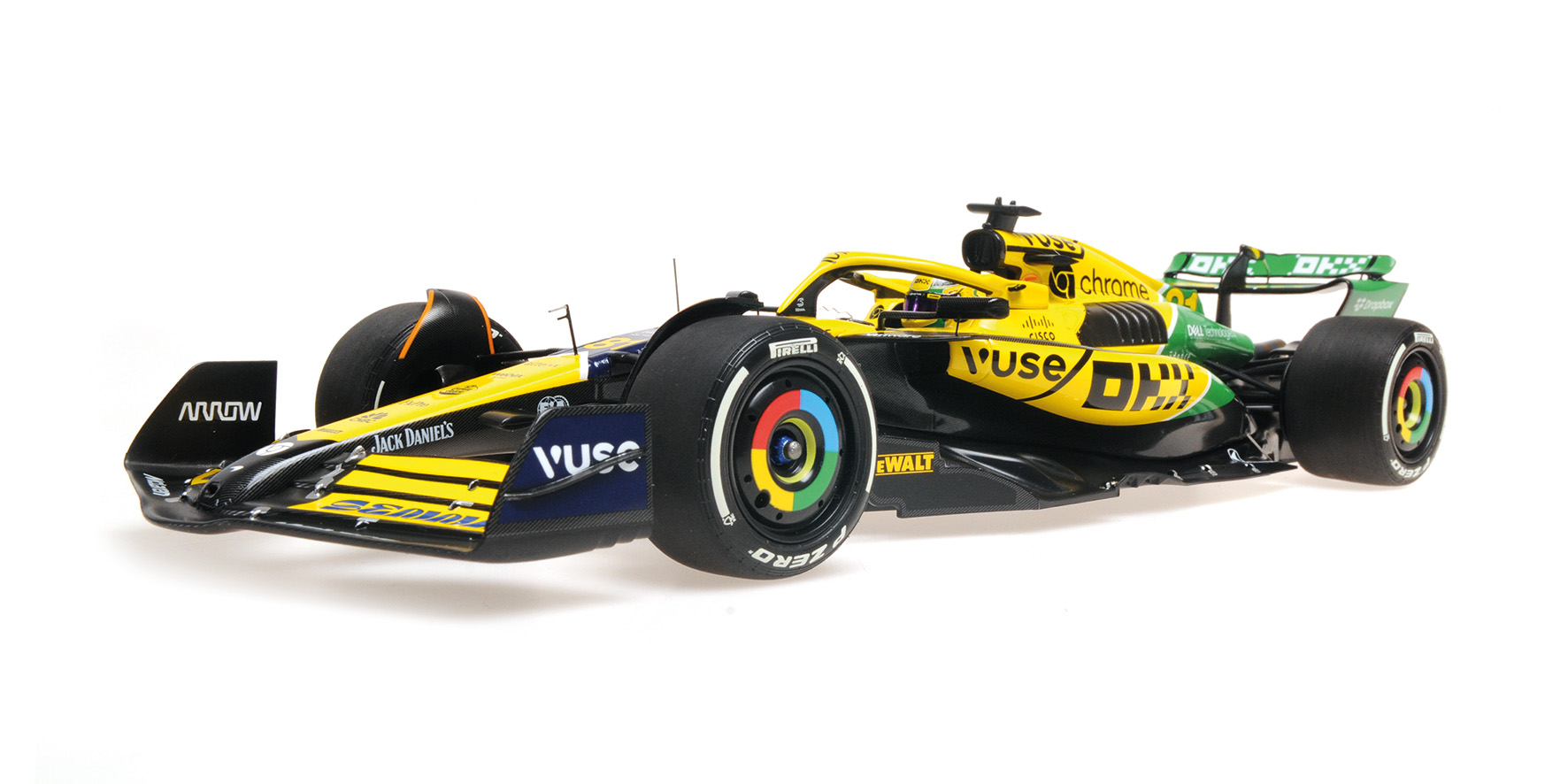 MCLAREN FORMULA 1 TEAM MCL38 - OSCAR PIASTRI - 2ND PLACE MONACO GP 2024