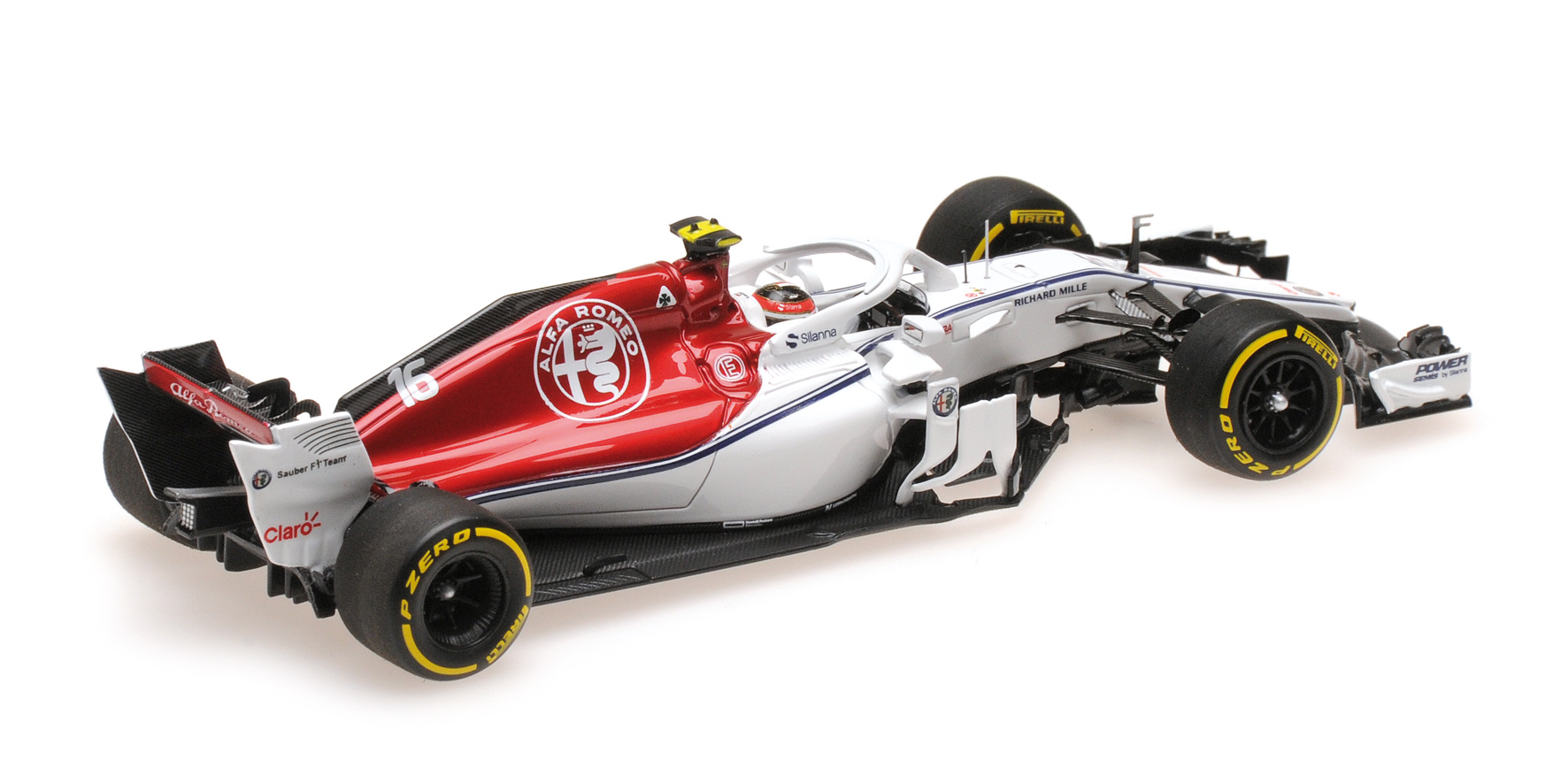 ALFA ROMEO SAUBER F1 TEAM FERRARI C37 - CHARLES LECLERC - 2018