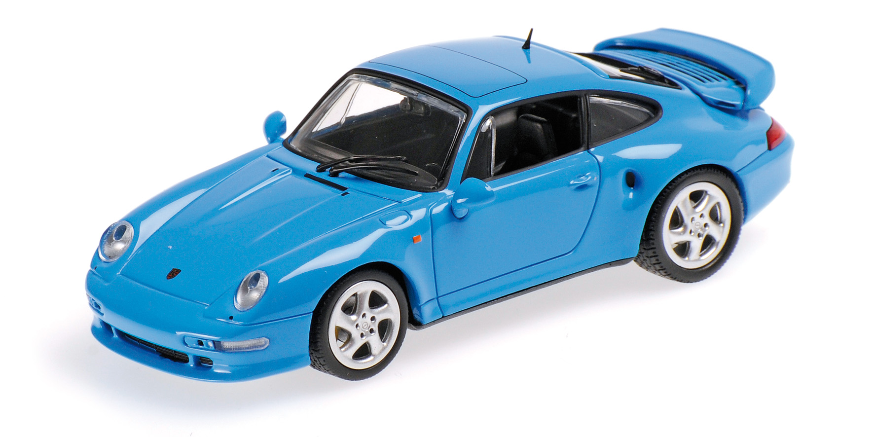 PORSCHE 911 TURBO S (993) - JUBILÄUMSMODELL 1998 - BLUE