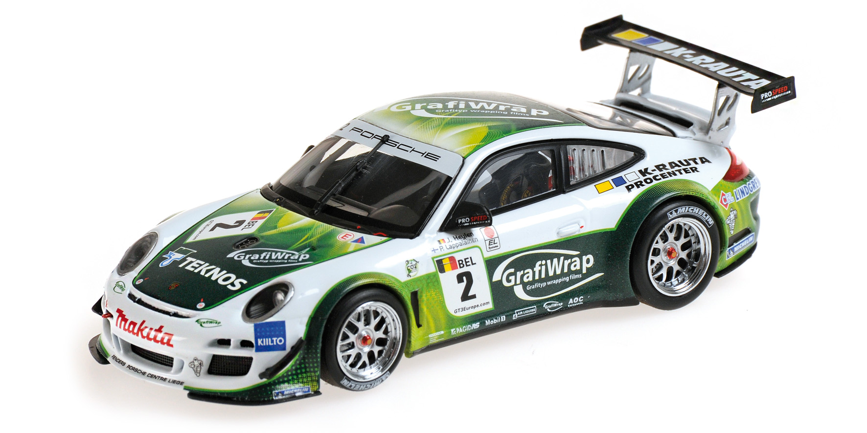 PORSCHE 911 GT3 R - PROSPEED COMPETITION - LAPPALAINEN/HEYLEN - FIA GT3 EUROPEAN CHAMPIONSHIP 2011