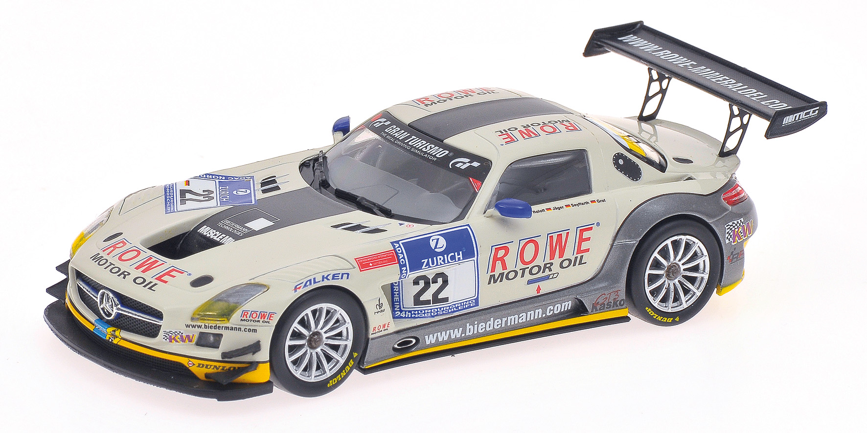 MERCEDES-BENZ SLS AMG GT3 - GRAF/JÄGER/ROLOFF/SEYFFARTH - 24H NÜRBURGRING 2012