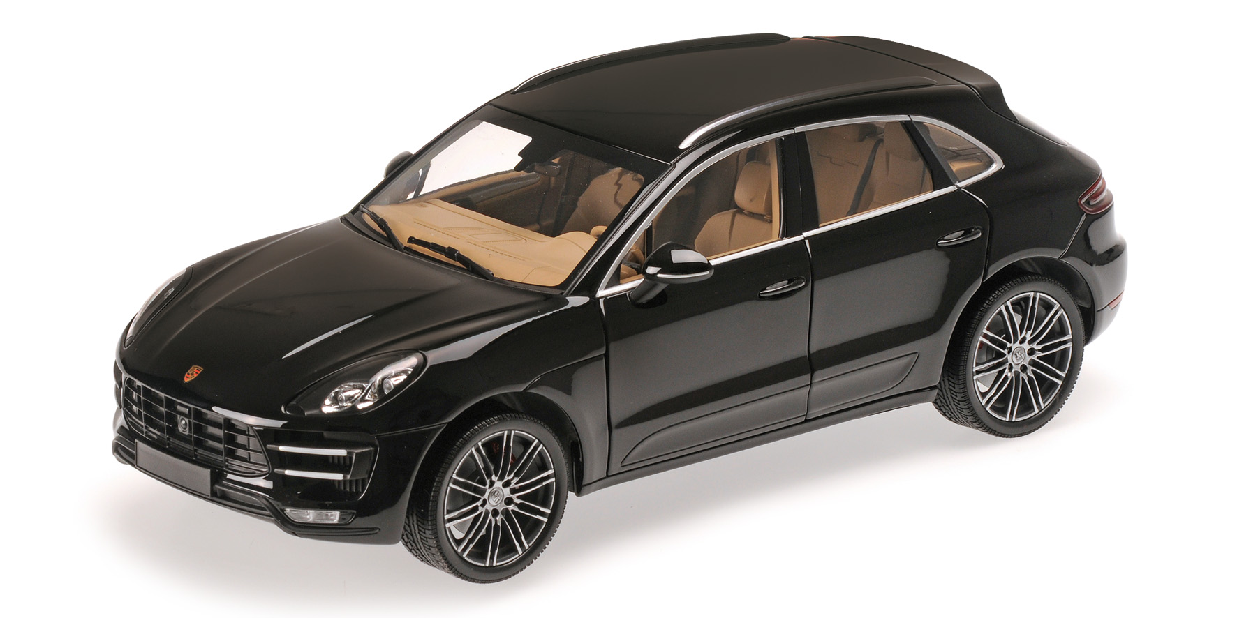 PORSCHE MACAN TURBO - 2013 - BLACK METALLIC