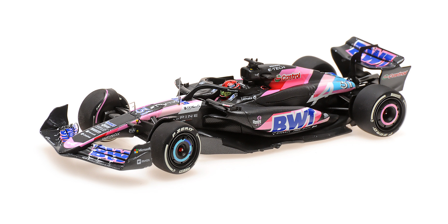 BWT ALPINE F1 TEAM A524 - ESTEBAN OCON - 2024