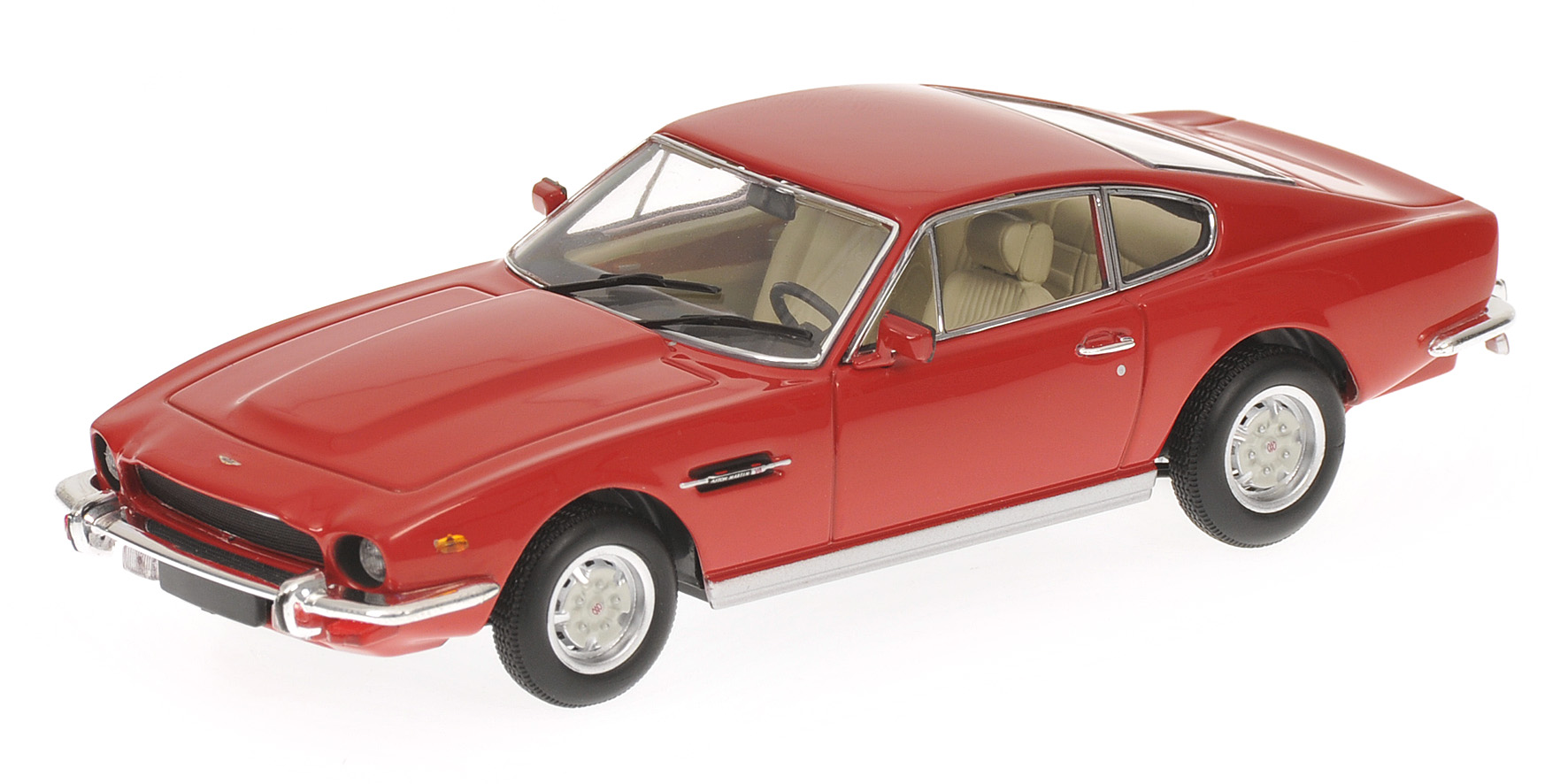 ASTON MARTIN V8 COUPE - 1987 - RED