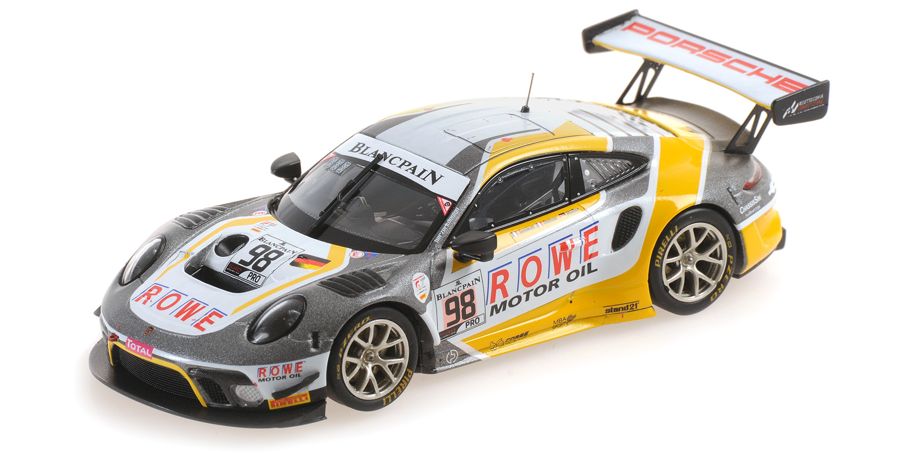 PORSCHE 911 GT3 R (991.2) - ROWE RACING - MÜLLER/DUMAS/JAMINET - 24H SPA 2019