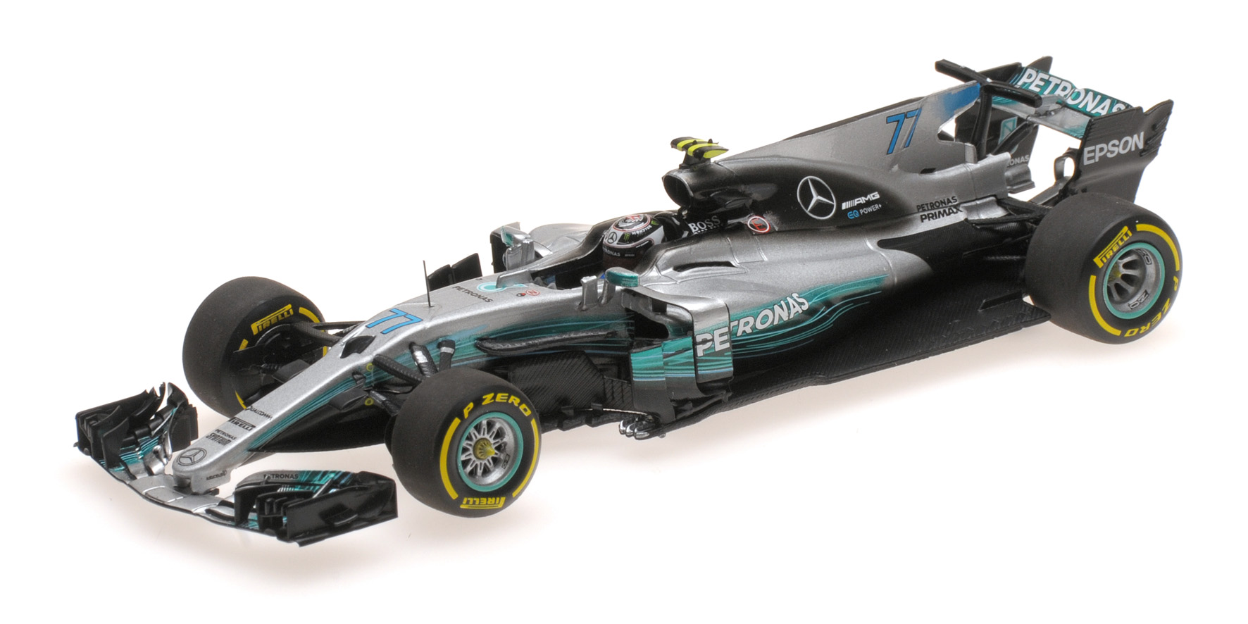 MERCEDES AMG PETRONAS FORMULA ONE TEAM F1 W08 EQ POWER+ - VALTTERI BOTTAS - SPANISH GP 2017