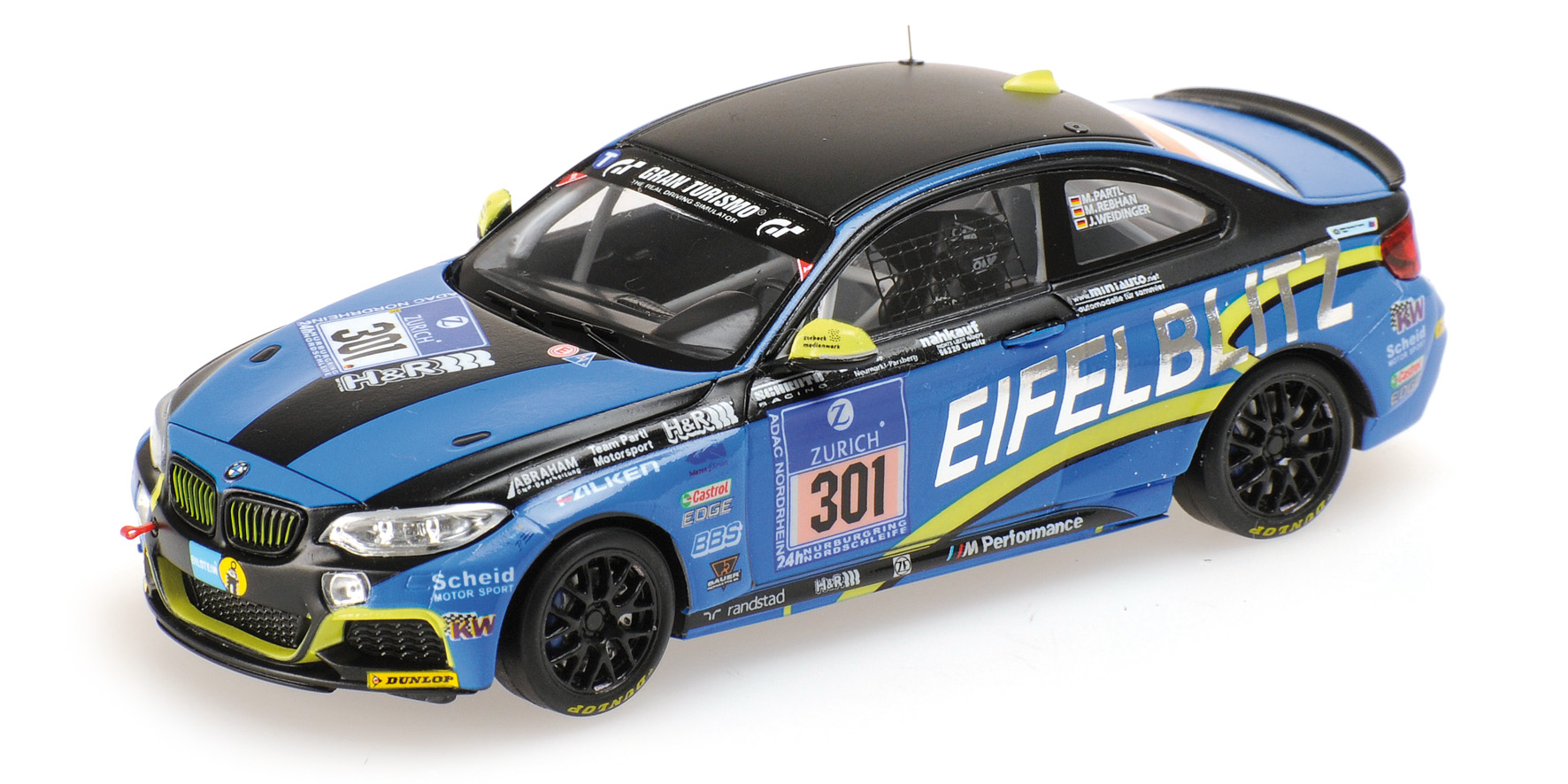BMW M 235I RACING - TEAM SCHEID-PARTL MOTORSPORT - PARTL/REBHAN/WEIDINGER - 24H NÜRBURGRING