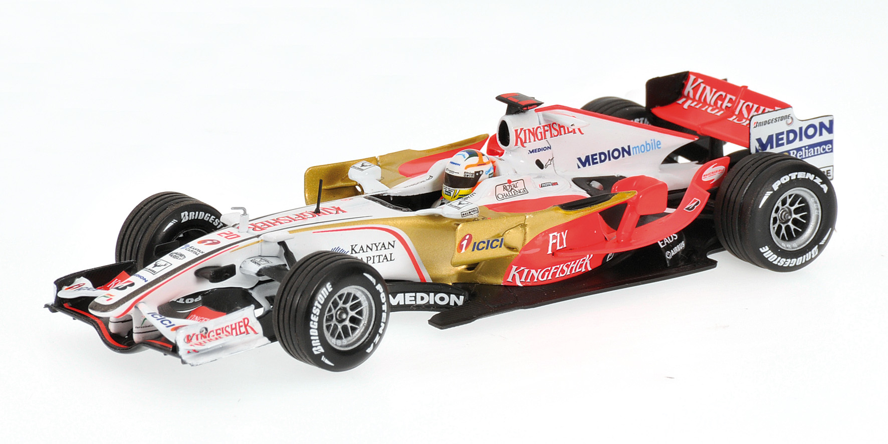FORCE INDIA F1 TEAM - VJM01 - ADRIAN SUTIL - 2008