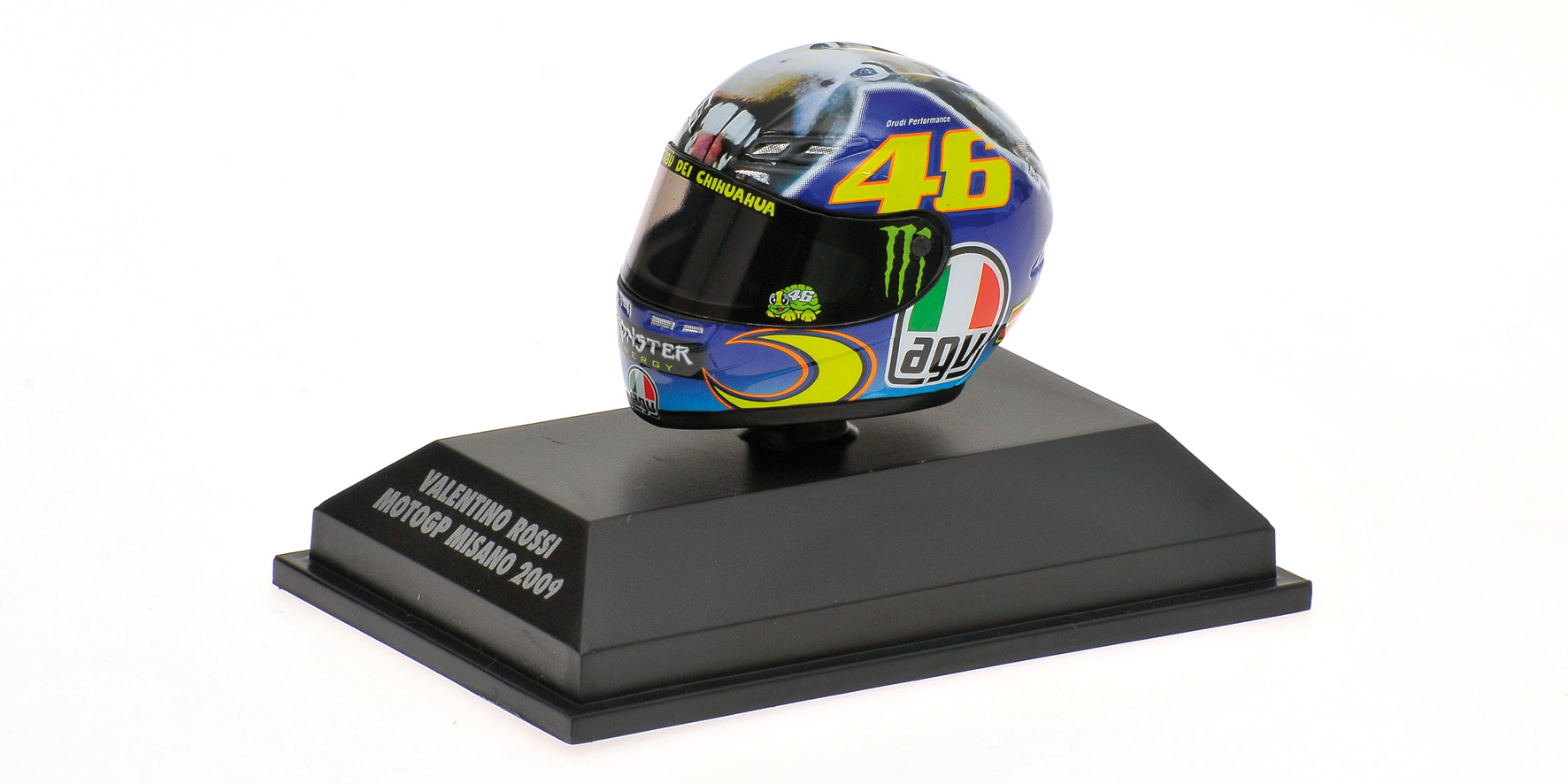 AGV HELMET - VALENTINO ROSSI - MOTOGP MISANO - 2009