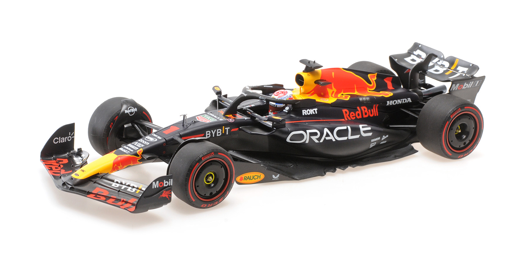 ORACLE RED BULL RACING RB19 - MAX VERSTAPPEN - 2ND PLACE SPRINT RACE QATAR GP 2023 - WORLD CHAMPION