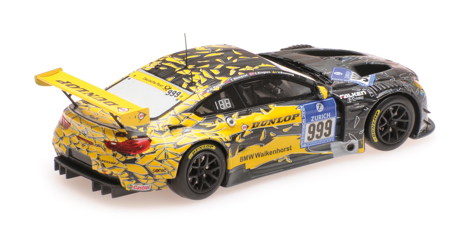 BMW M6 GT3 - WALKENHORST MOTORSPORT - BOUVENG/BLOMQVIST/KROGNES/DI MARTINO - 24H NÜRBURGRING 2016