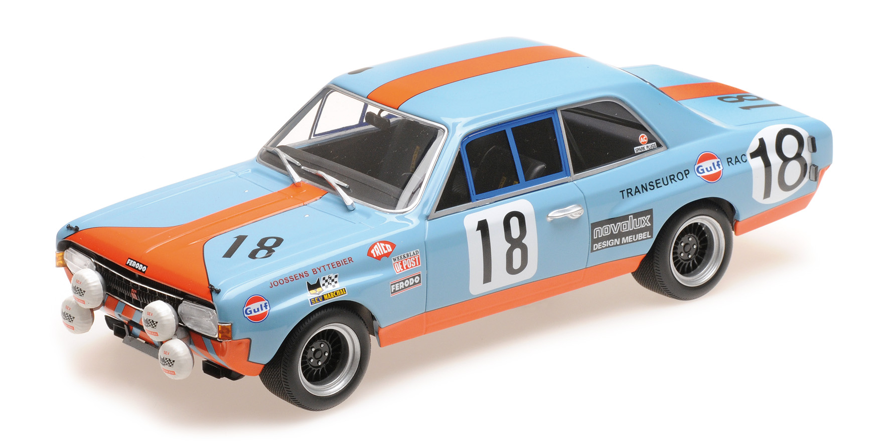 OPEL COMMODORE A STEINMETZ - JOOSSENS/BYTTEBIER - 24H SPA 1971