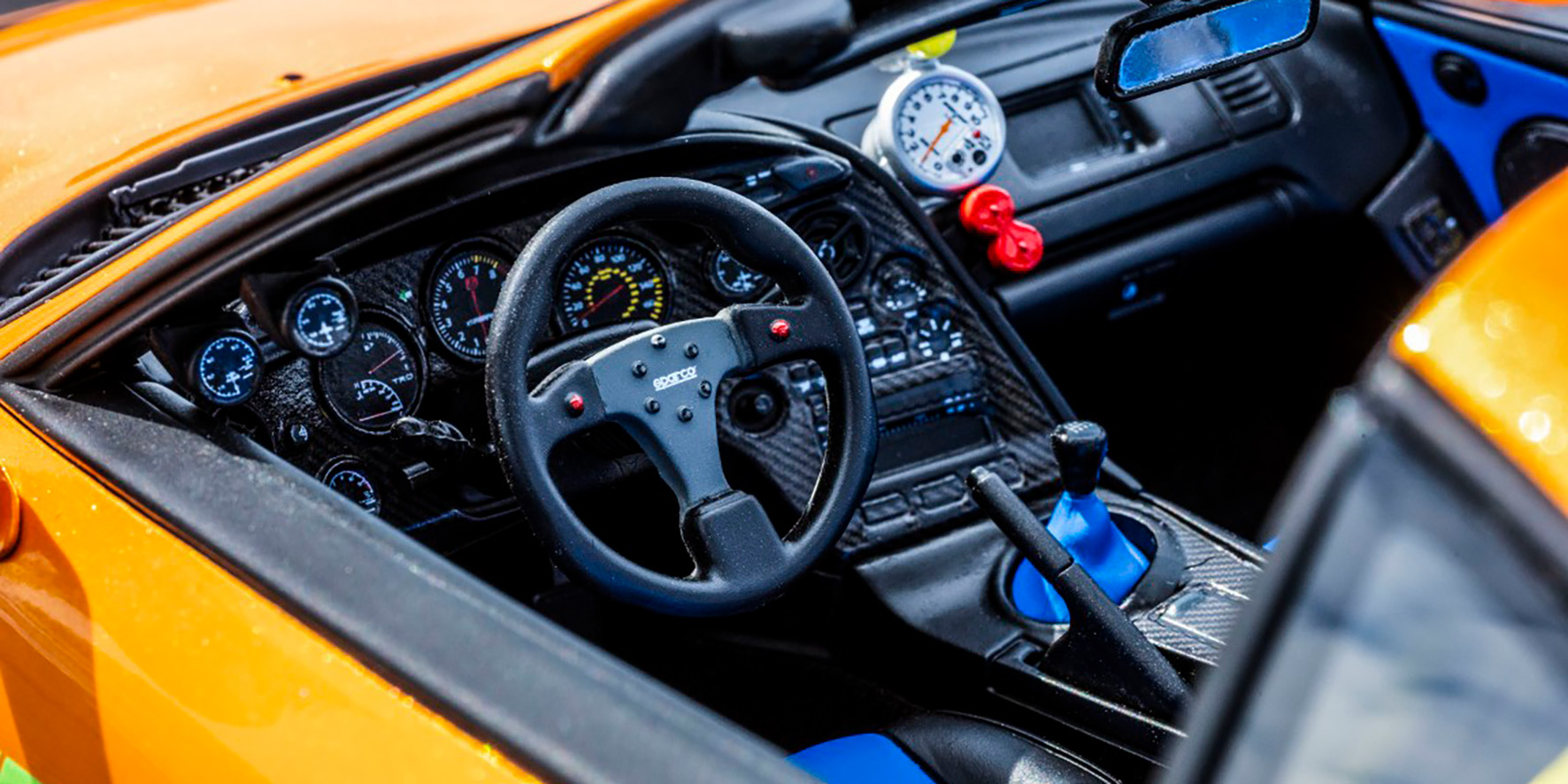 TOYOTA SUPRA TURBO - FAST & FURIOUS - ORANGE PEARL (KSR12009A)