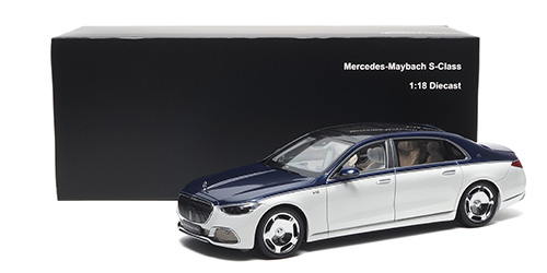 MERCEDES-MAYBACH-S-CLASS 2021 - NAUTICAL BLUE/DIAMOND WHITE