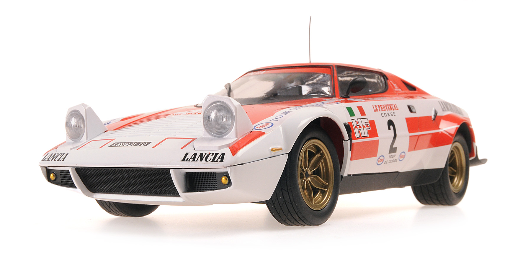 LANCIA STRATOS - JEAN-CLAUDE ANDRUET / "BICHE" - WINNERS TOUR DE CORSE 1974