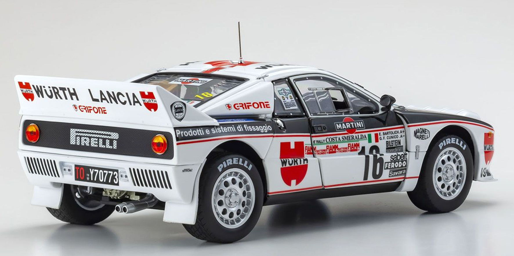 LANCIA RALLYE 037 - #16 - RALLY COSTA SMERALA 1983 (08306C)