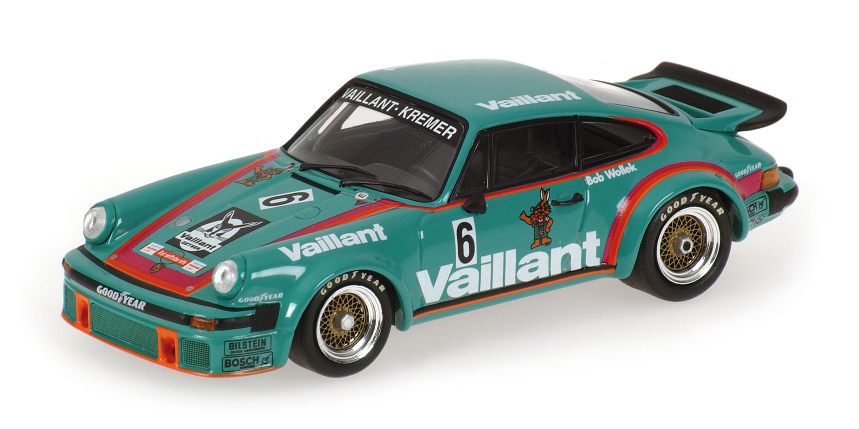 PORSCHE 934 - 'VAILLANT' - BOB WOLLEK - WINNER - TEAM KREMER - NORISRING DRM 1976