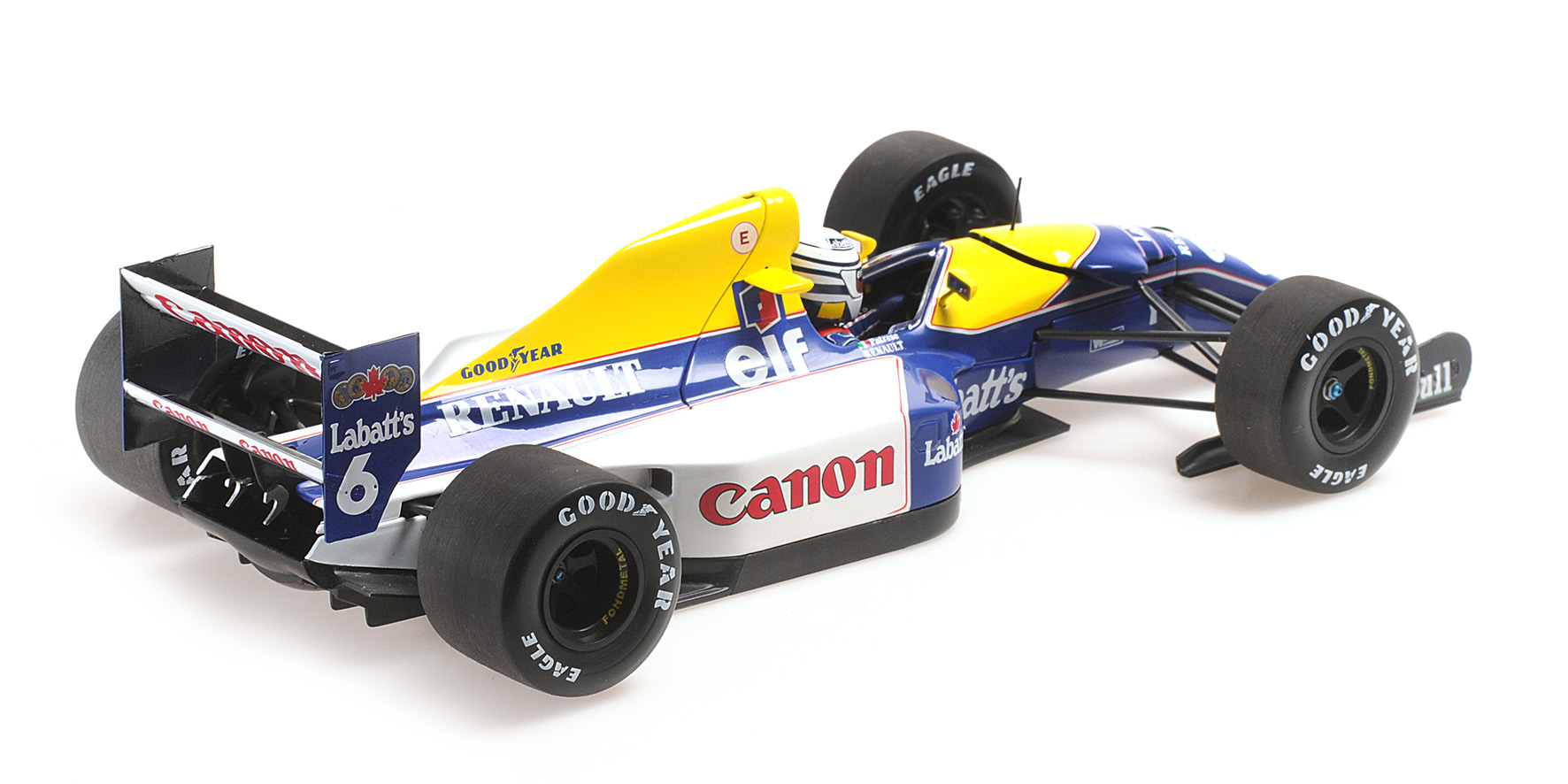 WILLIAMS RENAULT FW14B - RICARDO PATRESE - 1992
