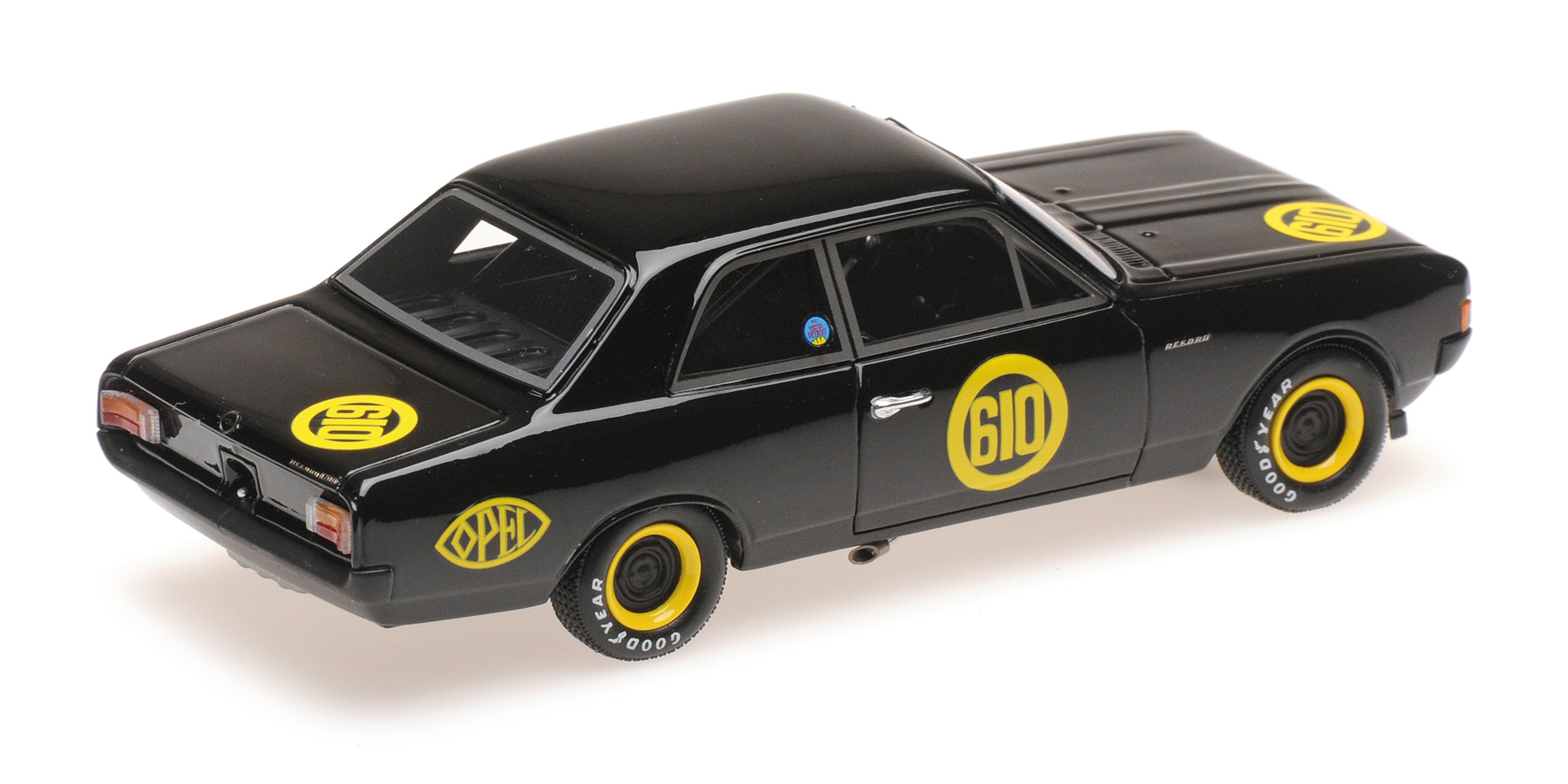 OPEL REKORD 1900 'SCHWARZE WITWE' - BITTER - SAISONFINALE HOCKENHEIMRING 1968