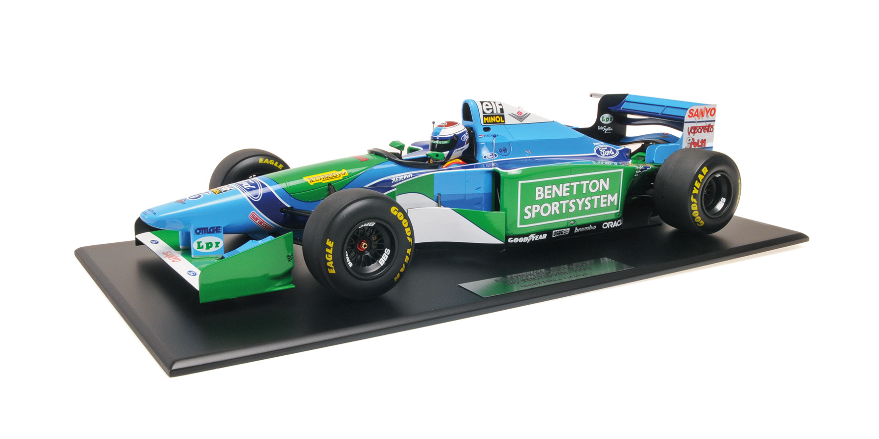 BENETTON FORD B194 - JOS VERSTAPPEN - HUNGARIAN GP 1994