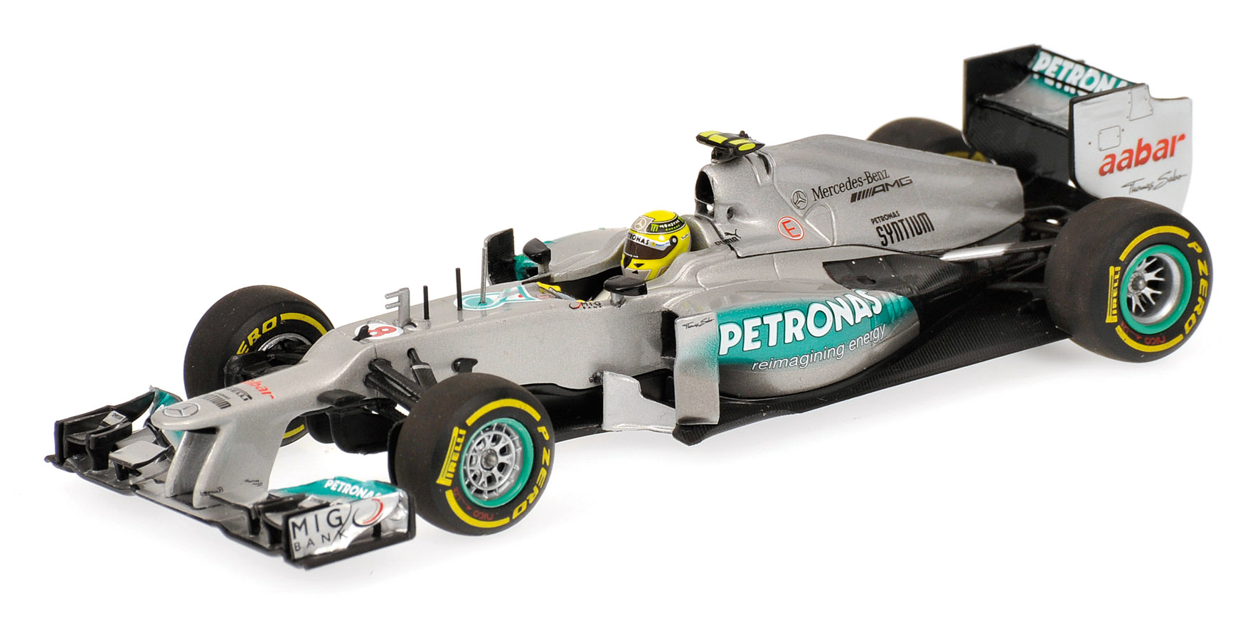 MERCEDES AMG PETRONAS F1 TEAM W03 - NICO ROSBERG - 2012