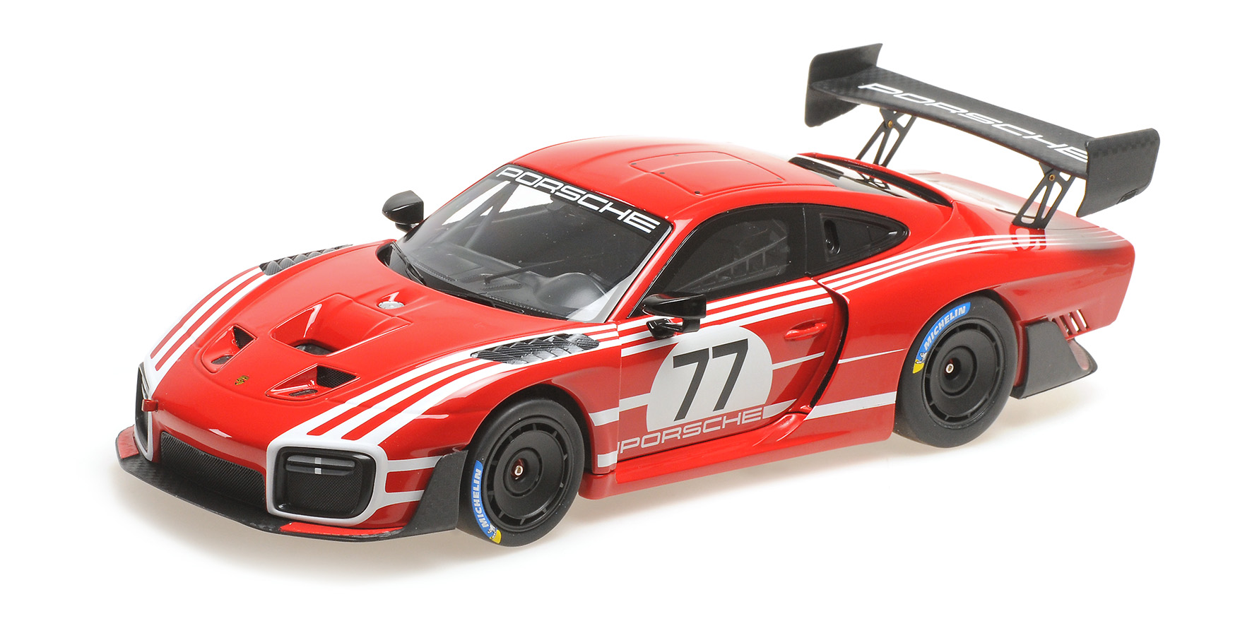PORSCHE 935/19 - RED WITH WHITE STIPES - 2019