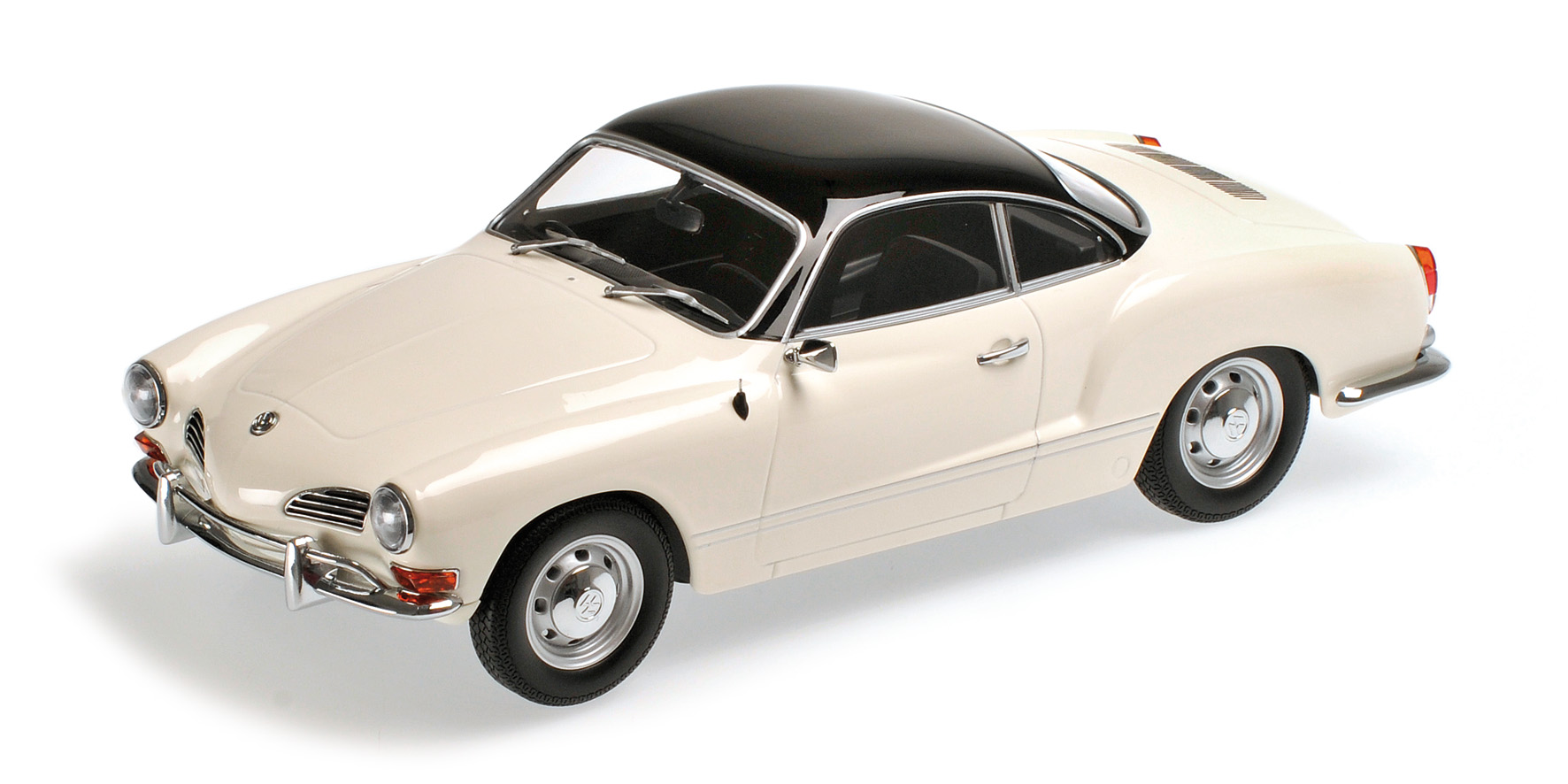 VOLKSWAGEN KARMANN GHIA COUPÉ - 1970 - IVORY/BLACK
