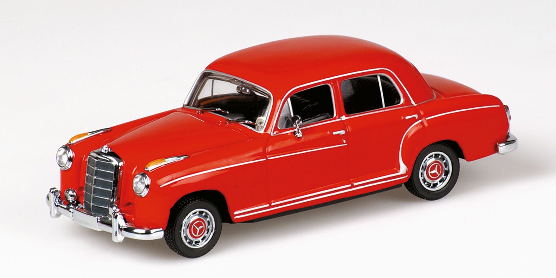 MERCEDES-BENZ 220 S (W 180) - 1956 - RED