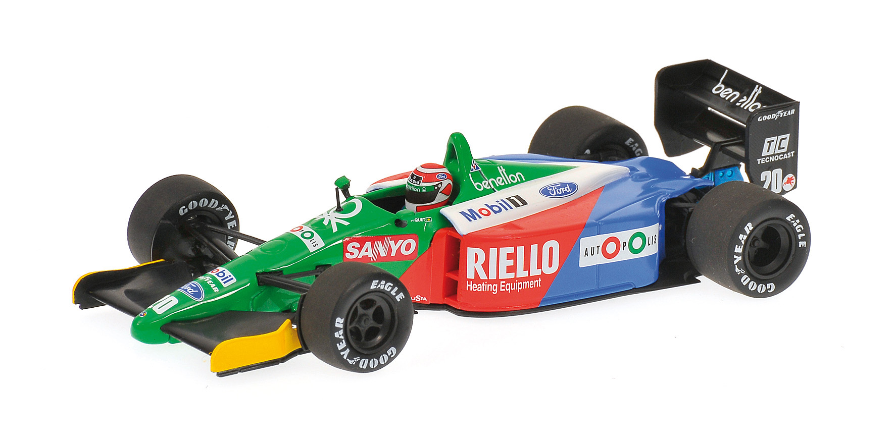 BENETTON FORD B189B - NELSON PIQUET - USA GP PHOENIX 1990