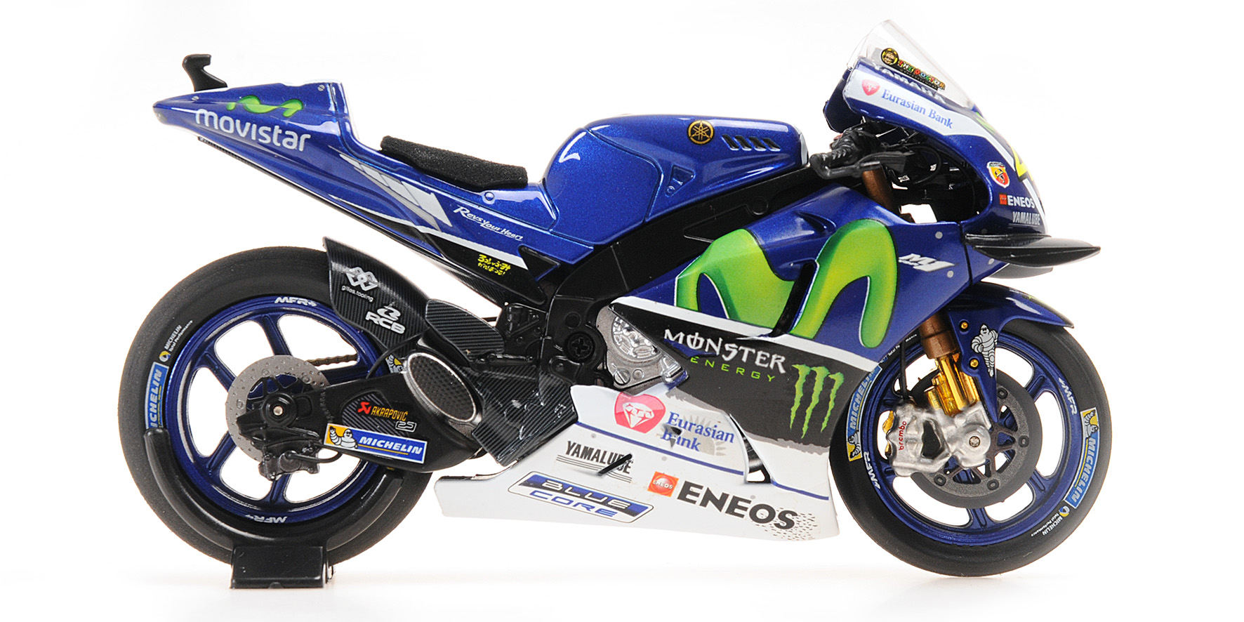 YAMAHA YZR-M1 MOVISTAR YAMAHA - VALENTINO ROSSI - WINNER CATALUNYA GP MOTOGP 2016
