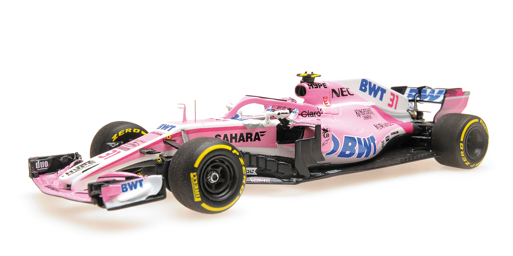 SAHARA FORCE INDIA F1 MERCEDES VJM11 - ESTEBAN OCON - 2018