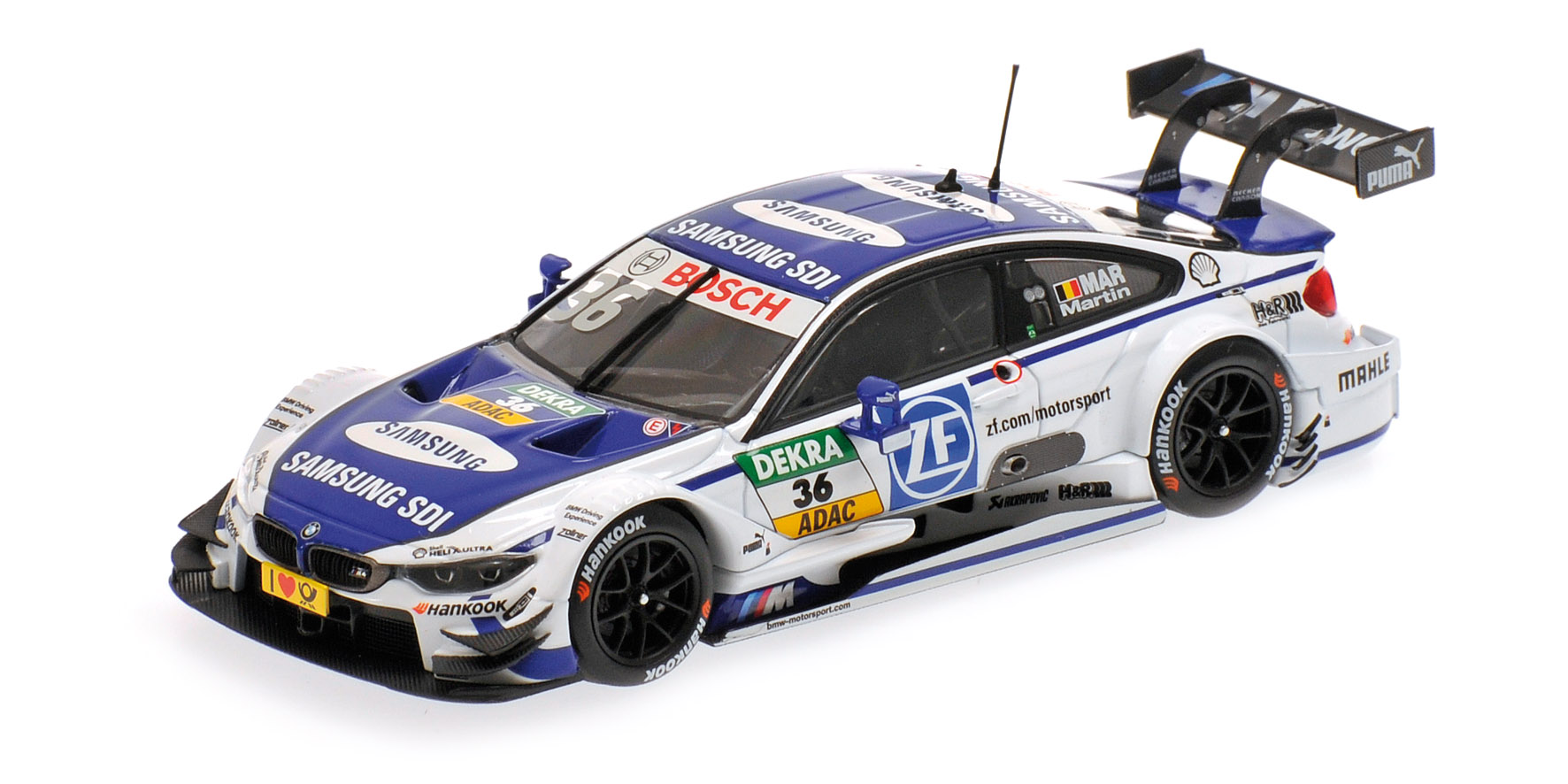 BMW M4 (F82) - BMW TEAM RMG - MAXIME MARTIN - DTM 2015