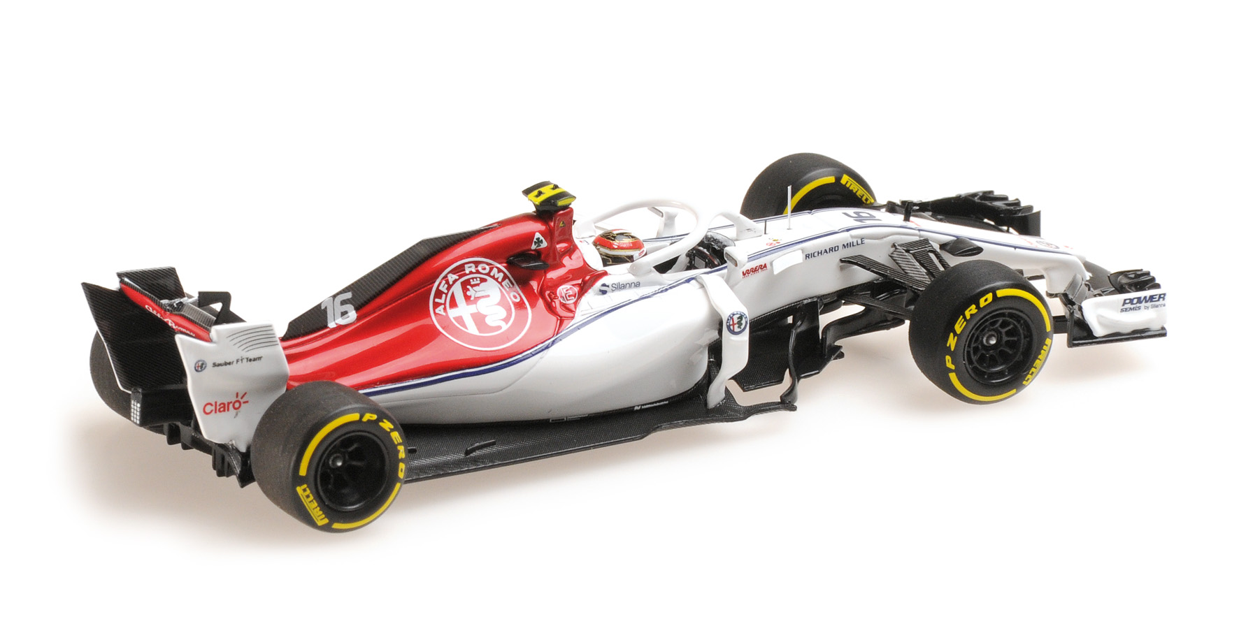 ALFA ROMEO SAUBER F1 TEAM - CHARLES LECLERC - SHOWCAR 2018