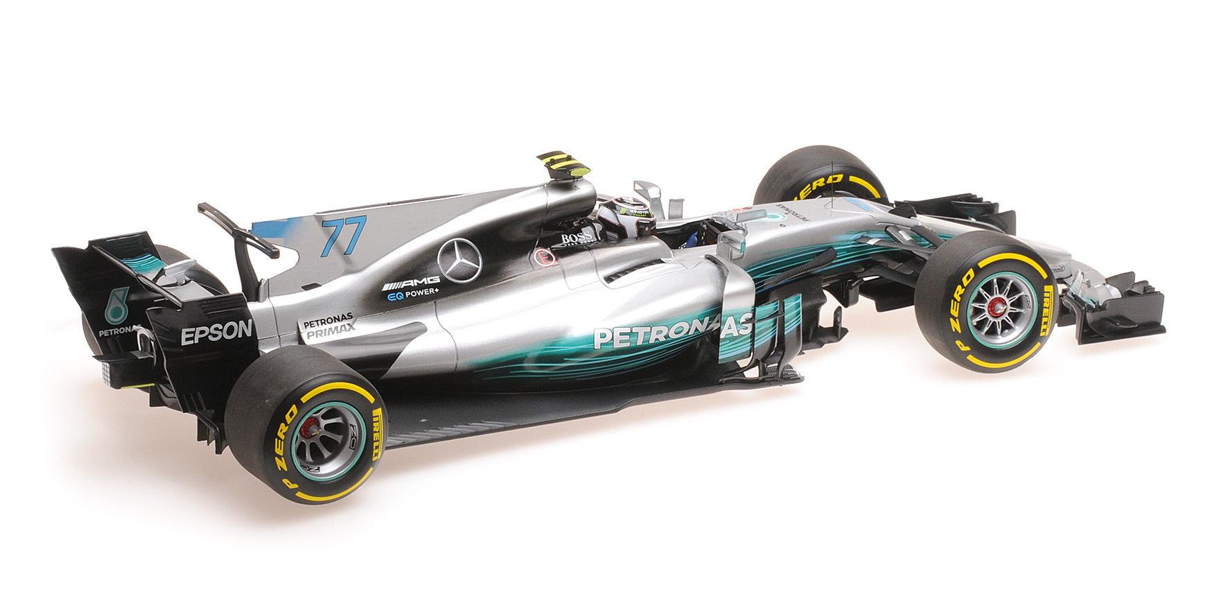 MERCEDES AMG PETRONAS FORMULA ONE TEAM F1 W08 EQ POWER+ - VALTTERI BOTTAS - SPANISH GP 2017