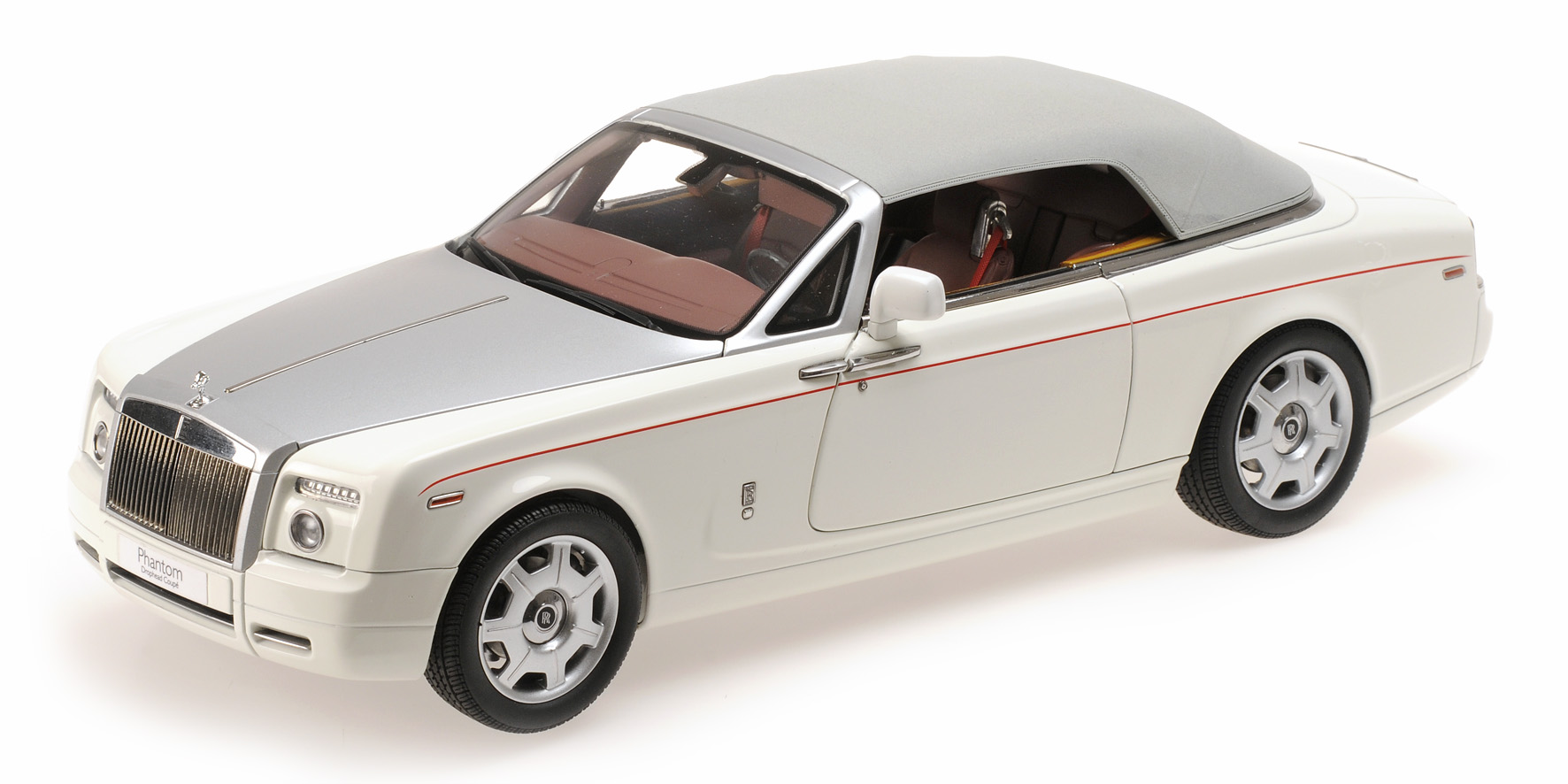 ROLLS ROYCE PHANTOM DROPHEAD COUPE - ENGLISH WHITE (08871EW)