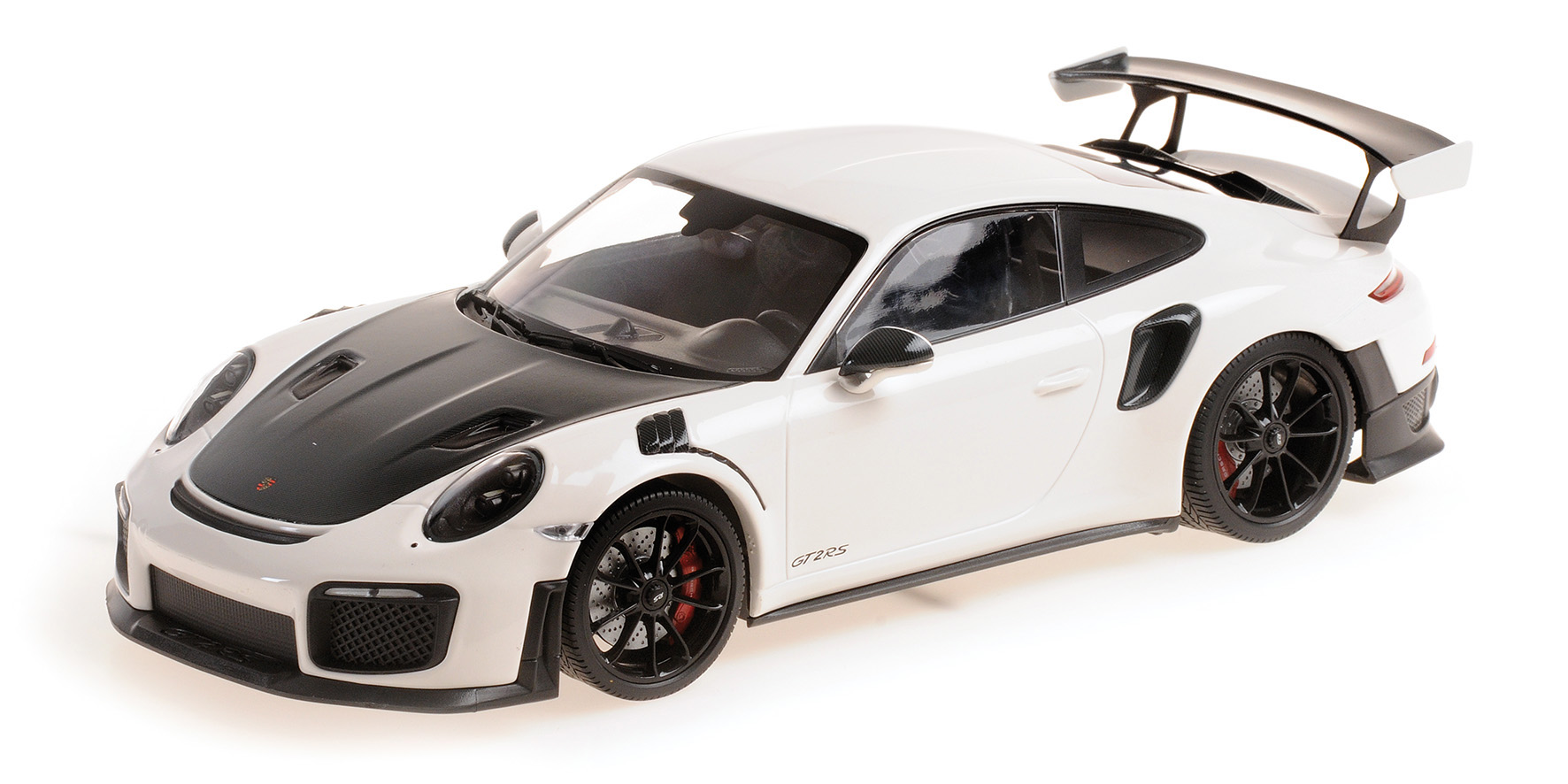 PORSCHE 911 (991.2) GT2RS - 2018 - WHITE W/ BLACK WHEELS