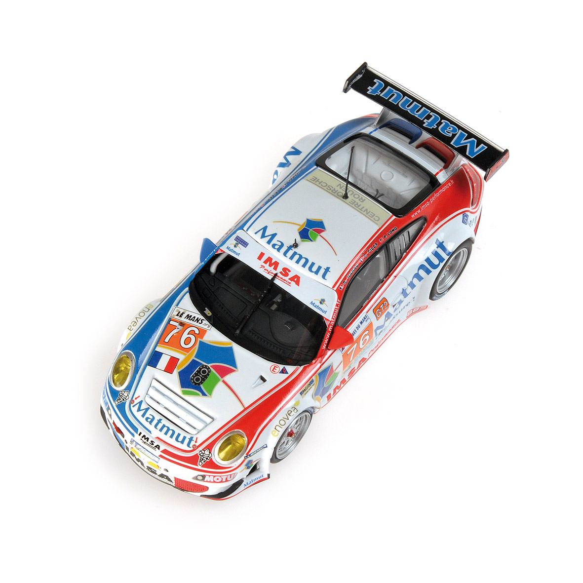 PORSCHE 997 GT3 RSR - IMSA PERFOMANCE MATMUT - NARAC/PILET/LONG - 24H LE MANS 2010
