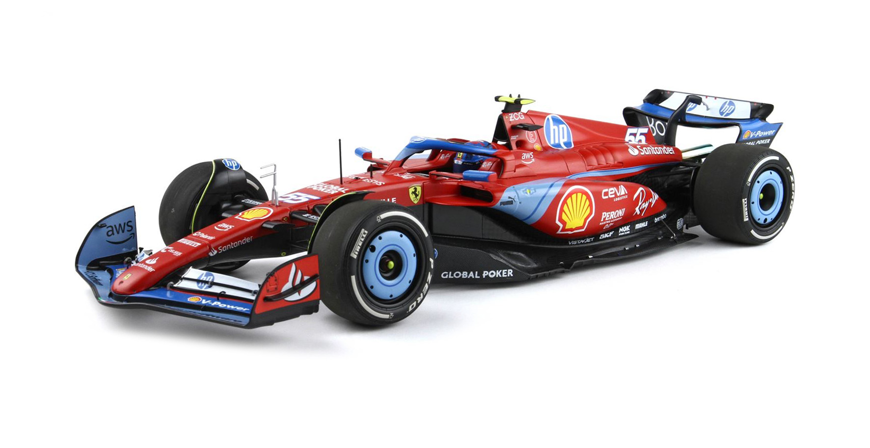 FERRARI SF-24 - CARLOS SAINZ - GP MIAMI 2024