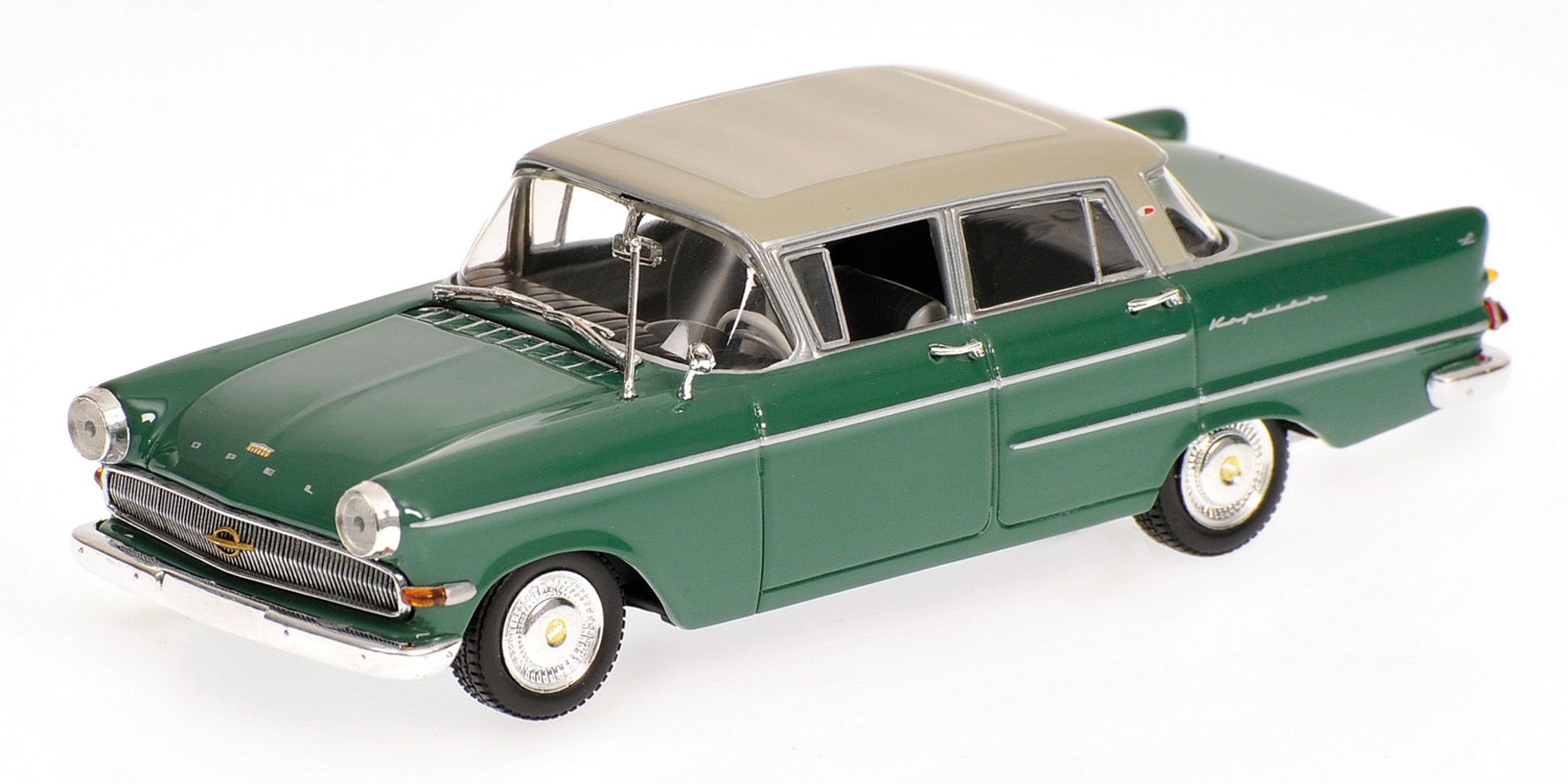 OPEL KAPITÄN - 1959 - GREEN/GREY