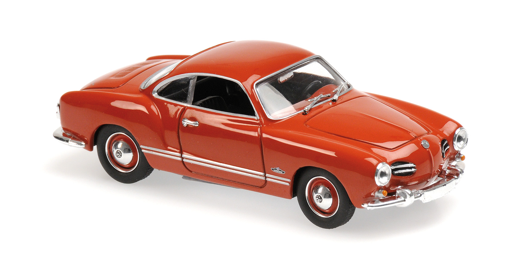 VOLKSWAGEN KARMANN GHIA COUPE - 1955 - RED