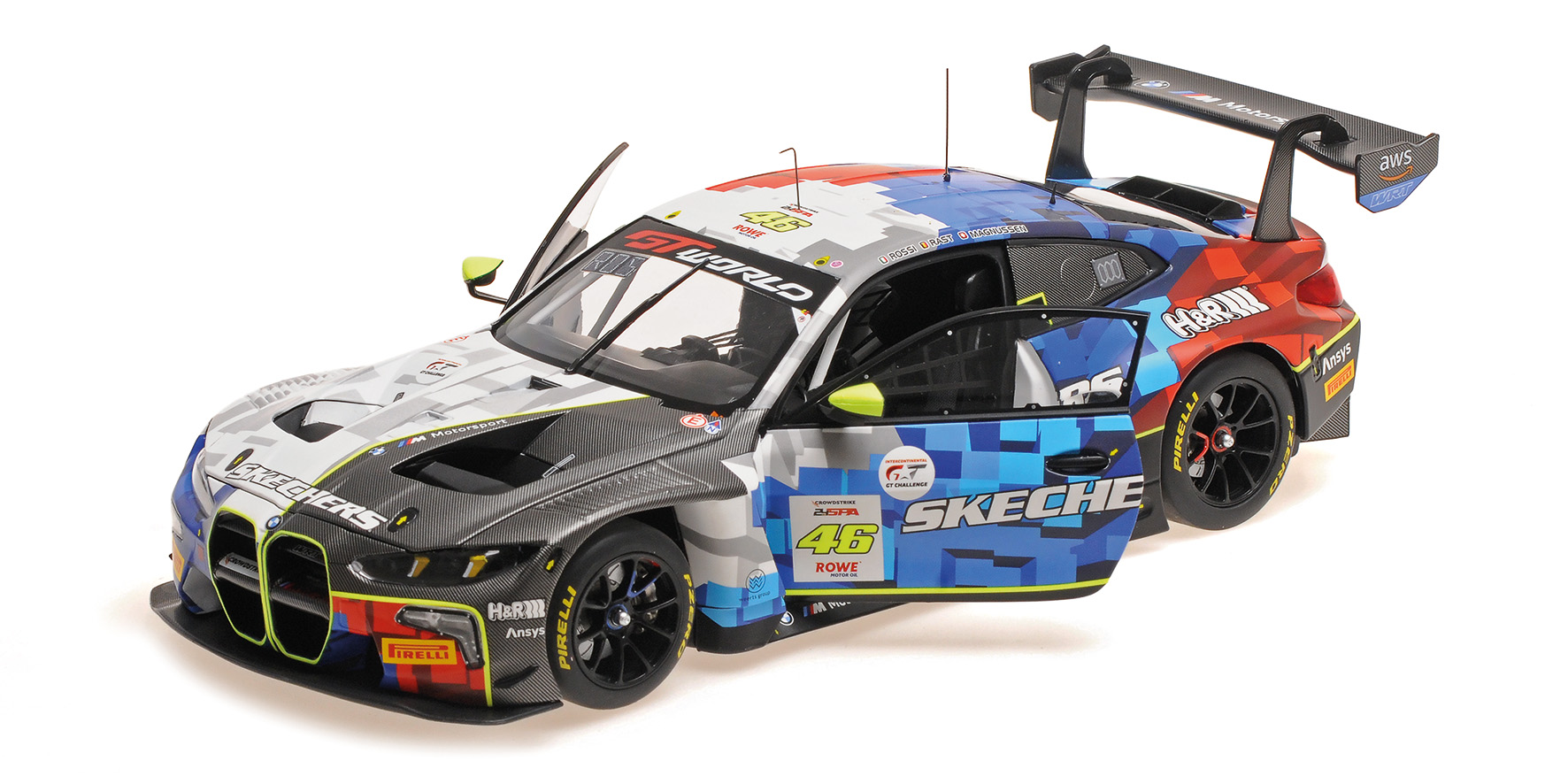BMW M4 GT3 EVO – TEAM WRT - ROSSI-MAGNUSSEN-RAST – 24H SPA 2025