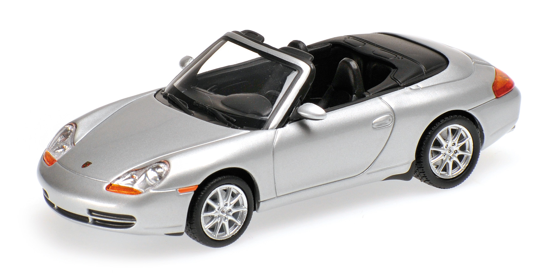 PORSCHE 911 (996) CABRIOLET - 1998 - SILVER
