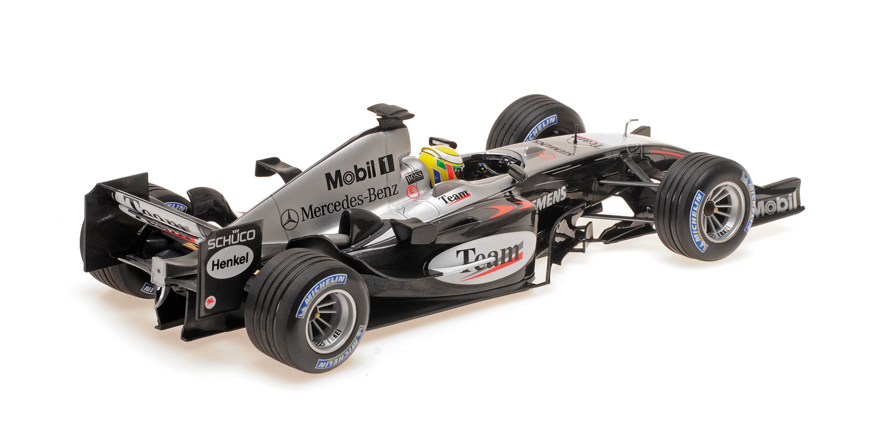 MCLAREN MERCEDES MP4/19 - LEWIS HAMILTON - AUTOSPORT YOUNG DRIVER TEST SILVERSTONE 2004
