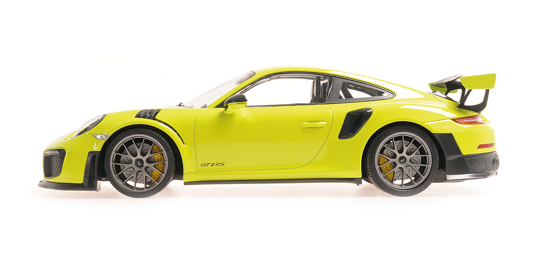 PORSCHE 911 (991.2) GT2RS - 2018 - GREEN W/ SILVER MAGNESIUM WHEELS