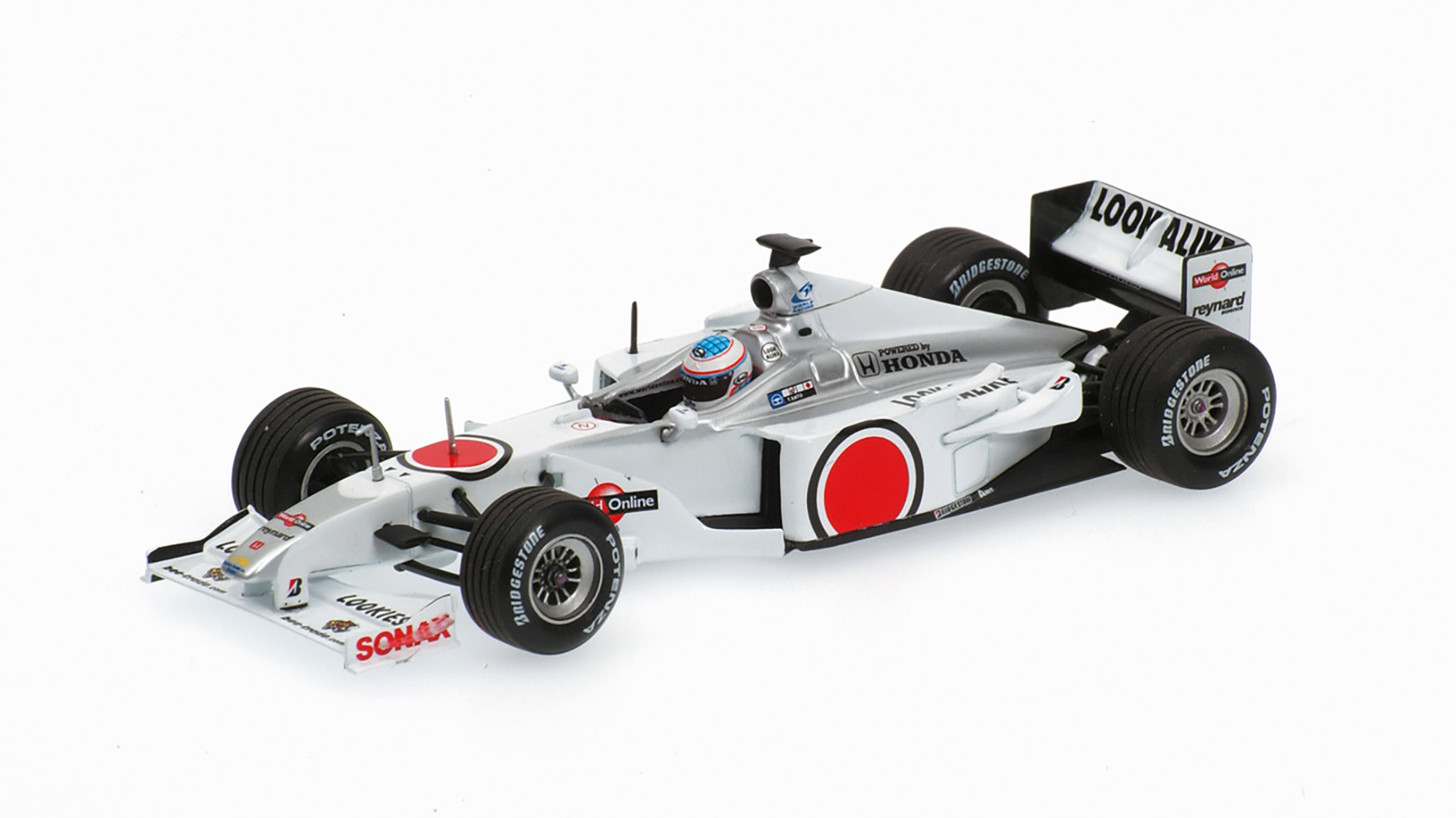 BAR HONDA 002 - TAKUMA SATO - 1ST BAR TEST 2000 BARCELONA